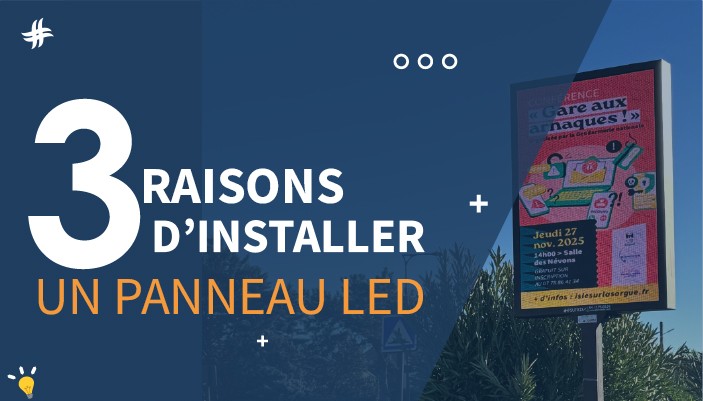 3 Raisons d&rsquo;installer un panneau LED
